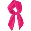 image:imageAmerican Trends Satin Scarf with Gift Pack235 Square Neck Scarf for women Lightweight Silk Hair Scarves for CasualPartyPeach Red