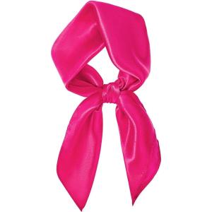 image:imageAmerican Trends Satin Scarf with Gift Pack235 Square Neck Scarf for women Lightweight Silk Hair Scarves for CasualPartyPeach Red