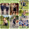 image:imageAmerican Trends 2 Pairs Baseball Soccer Socks Youth Boy Girl Kids Toddler Softball Football Tball Socks Knee High AccessoriesBlack