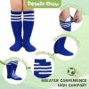 image:imageAmerican Trends 2 Pairs Baseball Soccer Socks Youth Boy Girl Kids Toddler Softball Football Tball Socks Knee High AccessoriesBlue White