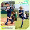 image:imageAmerican Trends 2 Pairs Baseball Soccer Socks Youth Boy Girl Kids Toddler Softball Football Tball Socks Knee High AccessoriesNavy