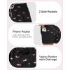 image:imageAmerican Trends Mens Swim Trunks 7 Inch with Compression Liner  Quick Dry UPF 50 Beach Bathing Suit for Men5 Pink Shark Black