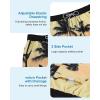 image:imageAmerican Trends Mens Swim Trunks 7 Inch with Compression Liner  Quick Dry UPF 50 Beach Bathing Suit for MenCoconut Tree
