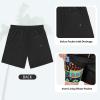 image:imageAmerican Trends Mens Swim Trunks 7 Inch with Compression Liner  Quick Dry UPF 50 Beach Bathing Suit for MenF2 Totem Black