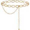 image:imageAmerican Trends Womens Western Belts Metal Chain Belt Country Cowgirl Belt Waist Chain Y2K Boho Concho Belt