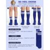 image:imageAmerican Trends 2 Pairs Kids Toddler Baseball Soccer Socks Youth Boy Girl Softball Football Tball Socks Knee High AccessoriesPink White