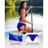 image:imageAmerican Trends Womens String Triangle Halter Bikini Set2 Piece SwimsuitAdjustable TiesRemovable PadsampQuickDry Fabric04 Blue