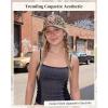 image:imageWomens Baseball Cap Trendy Leopard Print Embroidery Cotton Breathable Adjustable Cap for Outdoor amp GiftingPink Bow Embroidery