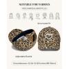 image:imageWomens Baseball Cap Trendy Leopard Print Embroidery Cotton Breathable Adjustable Cap for Outdoor amp GiftingWhite Heart Embroidery