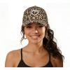 image:imageWomens Baseball Cap Trendy Leopard Print Embroidery Cotton Breathable Adjustable Cap for Outdoor amp GiftingWhite Heart Embroidery