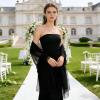 image:imageAmerican Trends Chiffon shawls and wraps for evening dresseslarge shawls for wedding bridal Bridesmaidslong scarf for womenBlack