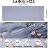 image:imageAmerican Trends Chiffon shawls and wraps for evening dresseslarge shawls for wedding bridal Bridesmaidslong scarf for womenDusty Blue