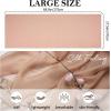 image:imageAmerican Trends Chiffon shawls and wraps for evening dresseslarge shawls for wedding bridal Bridesmaidslong scarf for womenDusty Pink