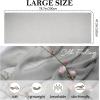 image:imageAmerican Trends Chiffon shawls and wraps for evening dresseslarge shawls for wedding bridal Bridesmaidslong scarf for womenLight Grey