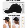 image:imageAmerican Trends Womens Baseball Caps Cute Heart Dad Hat Adjustable Cotton Unisex Cap for Workout Golf amp Everyday WearBlack With White Heart