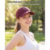 image:imageAmerican Trends Womens Baseball Caps Cute Heart Dad Hat Adjustable Cotton Unisex Cap for Workout Golf amp Everyday WearBurgundy With White Heart