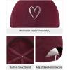 image:imageAmerican Trends Womens Baseball Caps Cute Heart Dad Hat Adjustable Cotton Unisex Cap for Workout Golf amp Everyday WearBurgundy With White Heart
