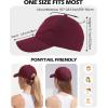 image:imageAmerican Trends Womens Baseball Caps Cute Heart Dad Hat Adjustable Cotton Unisex Cap for Workout Golf amp Everyday WearBurgundy With White Heart