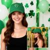 image:imageAmerican Trends Womens Baseball Caps Cute Heart Dad Hat Adjustable Cotton Unisex Cap for Workout Golf amp Everyday WearGreen With White Heart