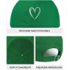 image:imageAmerican Trends Womens Baseball Caps Cute Heart Dad Hat Adjustable Cotton Unisex Cap for Workout Golf amp Everyday WearGreen With White Heart