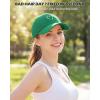 image:imageAmerican Trends Womens Baseball Caps Cute Heart Dad Hat Adjustable Cotton Unisex Cap for Workout Golf amp Everyday WearGreen With White Heart