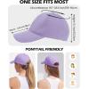 image:imageAmerican Trends Womens Baseball Caps Cute Heart Dad Hat Adjustable Cotton Unisex Cap for Workout Golf amp Everyday WearLight Purple With White Heart