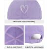 image:imageAmerican Trends Womens Baseball Caps Cute Heart Dad Hat Adjustable Cotton Unisex Cap for Workout Golf amp Everyday WearLight Purple With White Heart