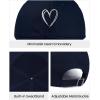 image:imageAmerican Trends Womens Baseball Caps Cute Heart Dad Hat Adjustable Cotton Unisex Cap for Workout Golf amp Everyday WearNavy With White Heart