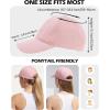 image:imageAmerican Trends Womens Baseball Caps Cute Heart Dad Hat Adjustable Cotton Unisex Cap for Workout Golf amp Everyday WearPink With White Heart