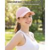 image:imageAmerican Trends Womens Baseball Caps Cute Heart Dad Hat Adjustable Cotton Unisex Cap for Workout Golf amp Everyday WearPink With White Heart