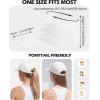 image:imageAmerican Trends Womens Baseball Caps Cute Heart Dad Hat Adjustable Cotton Unisex Cap for Workout Golf amp Everyday WearWhite With Pink Heart