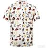 image:imageAmerican Trends Mens Hawaiian Shirts Short Sleeve Button Down Tropical Novelty Print BeachwearHorse Racing Theme Print