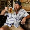 image:imageAmerican Trends Mens Hawaiian Shirts Short Sleeve Button Down Tropical Novelty Print BeachwearPirate