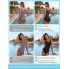 image:imageAmerican Trends Athletic One Piece Swimsuits for Women Modest Bathing Suits Criss Cross Back Water Aerobics SwimwearR Dark Green