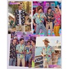 image:imageAmerican Trends Mens Hawaiian Shirt Floral Print Aloha Novelty Button Down Shirts Casual Short Sleeve Beachwear for Men1 80s Geometric Black