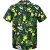 image:imageAmerican Trends Mens Hawaiian Shirt Floral Print Aloha Novelty Button Down Shirts Casual Short Sleeve Beachwear for Men1 Alien