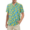 image:imageAmerican Trends Mens Hawaiian Shirt Floral Print Aloha Novelty Button Down Shirts Casual Short Sleeve Beachwear for Men1 Blue Yellow Ducky