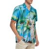 image:imageAmerican Trends Mens Hawaiian Shirt Floral Print Aloha Novelty Button Down Shirts Casual Short Sleeve Beachwear for Men1 Coconut Tree Cat