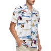 image:imageAmerican Trends Mens Hawaiian Shirt Floral Print Aloha Novelty Button Down Shirts Casual Short Sleeve Beachwear for Men1 Dachshund