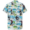 image:imageAmerican Trends Mens Hawaiian Shirt Floral Print Aloha Novelty Button Down Shirts Casual Short Sleeve Beachwear for Men1 Gorilla