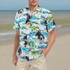 image:imageAmerican Trends Mens Hawaiian Shirt Floral Print Aloha Novelty Button Down Shirts Casual Short Sleeve Beachwear for Men1 Gorilla