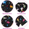 image:imageAmerican Trends Mens Hawaiian Shirt Floral Print Aloha Novelty Button Down Shirts Casual Short Sleeve Beachwear for Men1 Neon Dinosaur