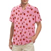 image:imageAmerican Trends Mens Hawaiian Shirt Floral Print Aloha Novelty Button Down Shirts Casual Short Sleeve Beachwear for Men1 Strawberry