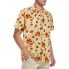 image:imageAmerican Trends Mens Hawaiian Shirt Floral Print Aloha Novelty Button Down Shirts Casual Short Sleeve Beachwear for Men3 Turkey Cartoon