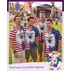 image:imageAmerican Trends Mens Hawaiian Shirt Floral Print Aloha Novelty Button Down Shirts Casual Short Sleeve Beachwear for MenAmerican Flag With Eagle