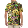 image:imageAmerican Trends Mens Hawaiian Shirt Floral Print Aloha Novelty Button Down Shirts Casual Short Sleeve Beachwear for MenMardi Gras Masquerade