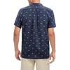 image:imageAmerican Trends Mens Hawaiian Shirt Floral Print Aloha Novelty Button Down Shirts Casual Short Sleeve Beachwear for MenNavy With Rainbow Heart