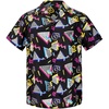 1 80s Geometric Black