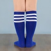 image:imageAmerican Trends Kids Toddler Soccer Socks Youth Baseball Softball Football Socks Knee High Accessories for Girls1 Pack Blue White