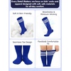 image:imageAmerican Trends Kids Toddler Soccer Socks Youth Baseball Softball Football Socks Knee High Accessories for Girls1 Pack Blue White